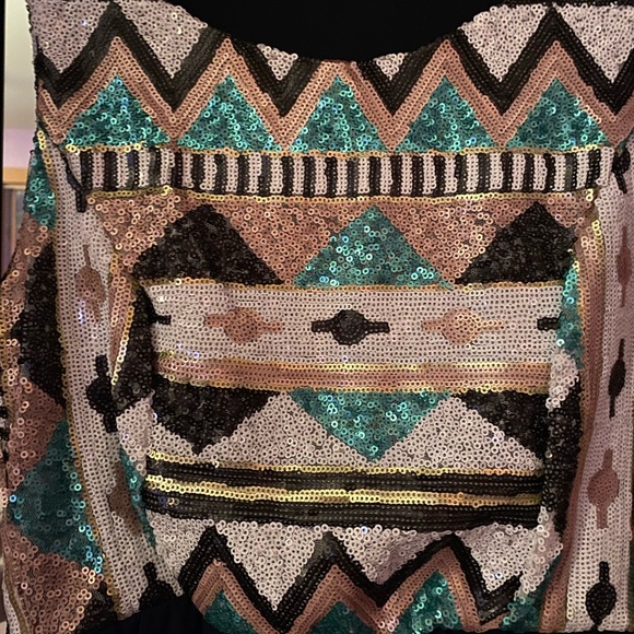 Aztec Pattern Dress - Picture 2 of 3